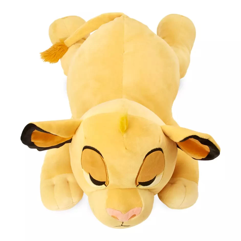Disney Simba Cuddleez Plush – The Lion King – Large 26'' 4 Disney Simba Cuddleez Plush – The Lion King – Large 26'' - Image 2
