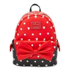 Disney Minnie Mouse Bow Loungefly Mini Backpack