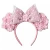 Disney Minnie Mouse Ear Headband For Adults – Hearts And Flowers -Disney Magic Shop 2021105485631