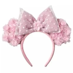 Disney Minnie Mouse Ear Headband For Adults – Hearts And Flowers