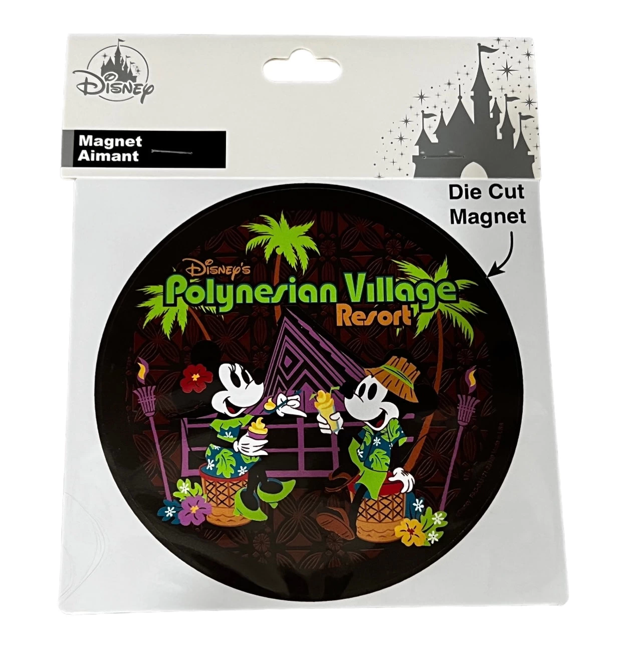 Disney Polynesian Village Resort Minnie & Mickey Pineapple Dole Whip Magnet 3 Disney Polynesian Village Resort Minnie & Mickey Pineapple Dole Whip Magnet