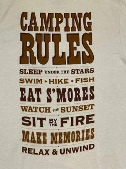 Disney Fort Wilderness 50th Anniversary Camping Rules Shirt -Disney Magic Shop 27598189 2F3D 4968 B3CB D8F269BEFFC6