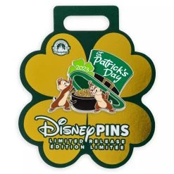 Disney Chip 'n Dale St. Patrick's Day 2023 Pin – Limited Release -Disney Magic Shop 3801059597152 2