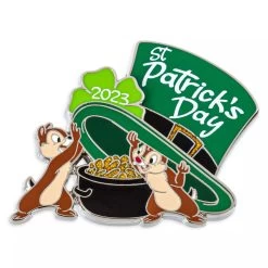 Disney Chip 'n Dale St. Patrick's Day 2023 Pin – Limited Release