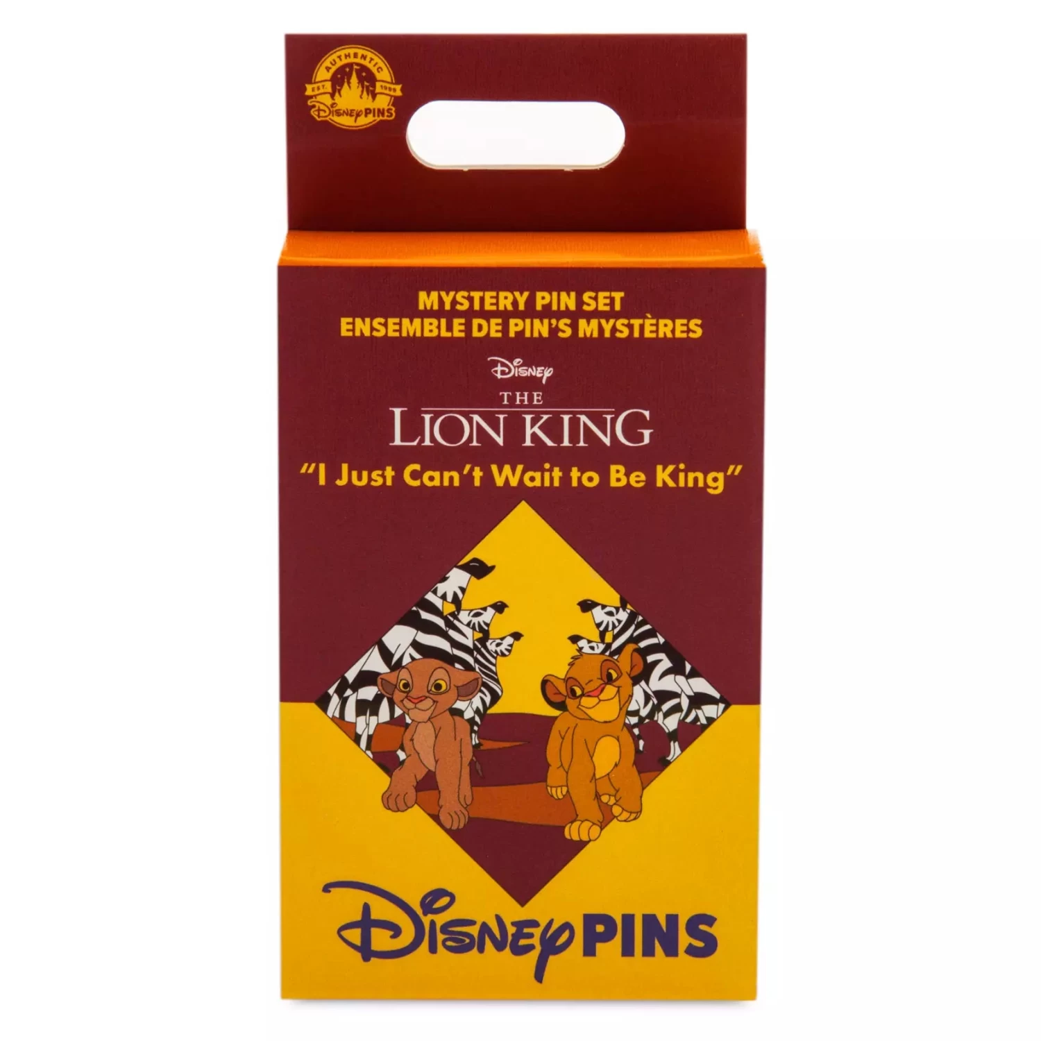 Disney The Lion King ''I Just Can't Wait To Be King'' Mystery Pin Blind Pack – 2-Pc. – Limited Release 6 Disney The Lion King ''I Just Can't Wait To Be King'' Mystery Pin Blind Pack – 2-Pc. – Limited Release - Image 4