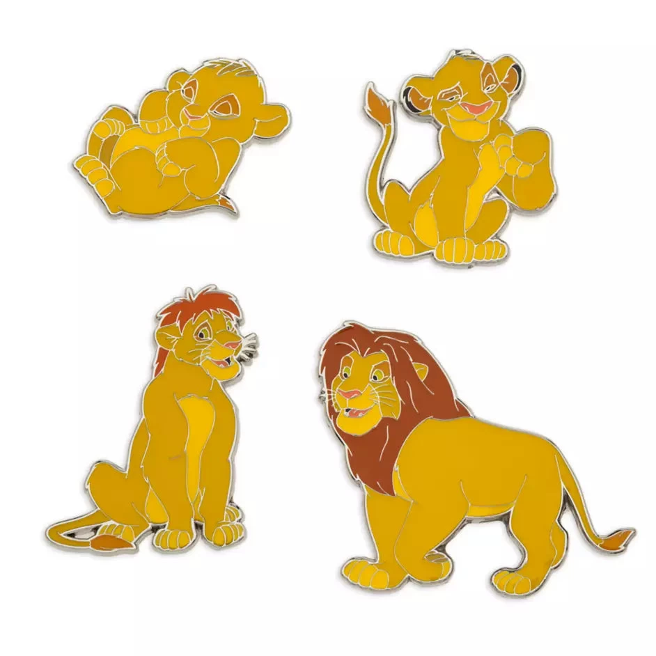 Disney Simba Pin Set – The Lion King 3 Disney Simba Pin Set – The Lion King