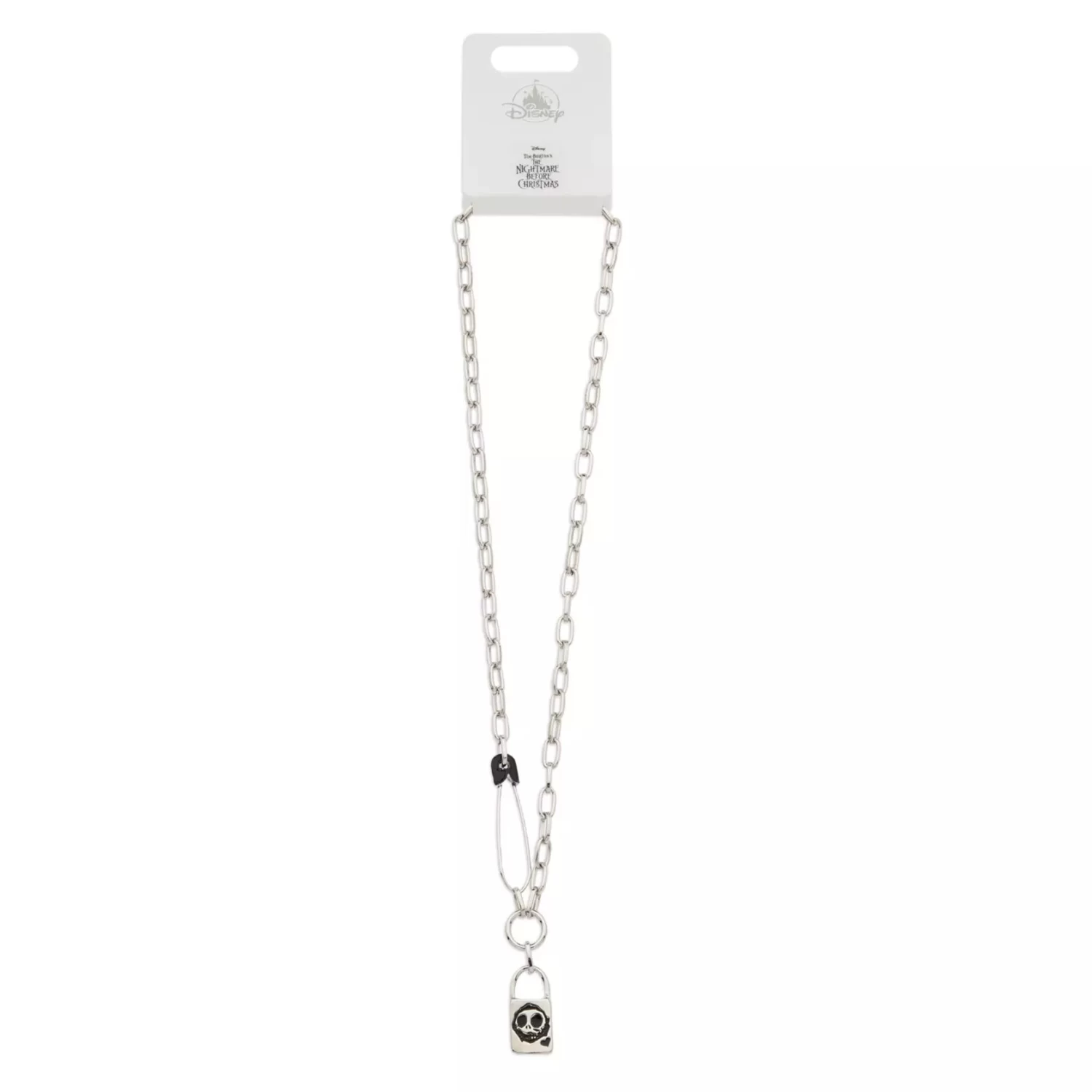 Disney Jack Skellington And Sally Lock Necklace – The Nightmare Before Christmas 6 Disney Jack Skellington And Sally Lock Necklace – The Nightmare Before Christmas - Image 4