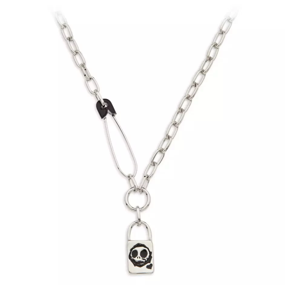 Disney Jack Skellington And Sally Lock Necklace – The Nightmare Before Christmas 3 Disney Jack Skellington And Sally Lock Necklace – The Nightmare Before Christmas