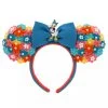 Disney Daisy Duck Flowers Ear Headband For Adults