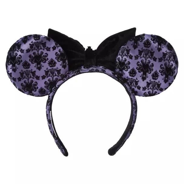Disney The Haunted Mansion Wallpaper Ear Headband For Adults 4 Disney The Haunted Mansion Wallpaper Ear Headband For Adults - Image 2