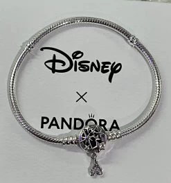 Pandora Disney Parks Castle With Pixie Dust ClipSnake Bracelet