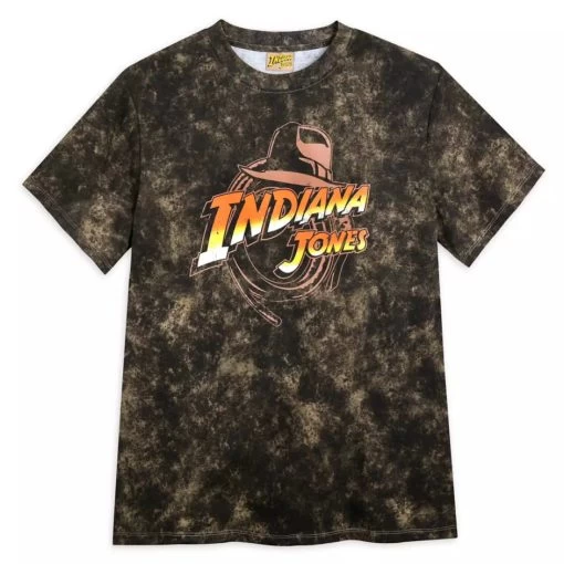 Disney Indiana Jones Tie-Dye T-Shirt For Adults -Disney Magic Shop 5205057438724