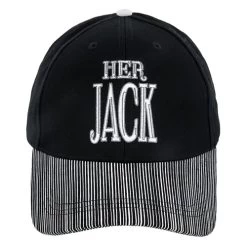 Disney Nightmare Before Christmas Her Jack Baseball Adult Hat
