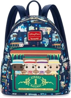 Disney Parks Dapper Dan Castle Loungefly Backpack