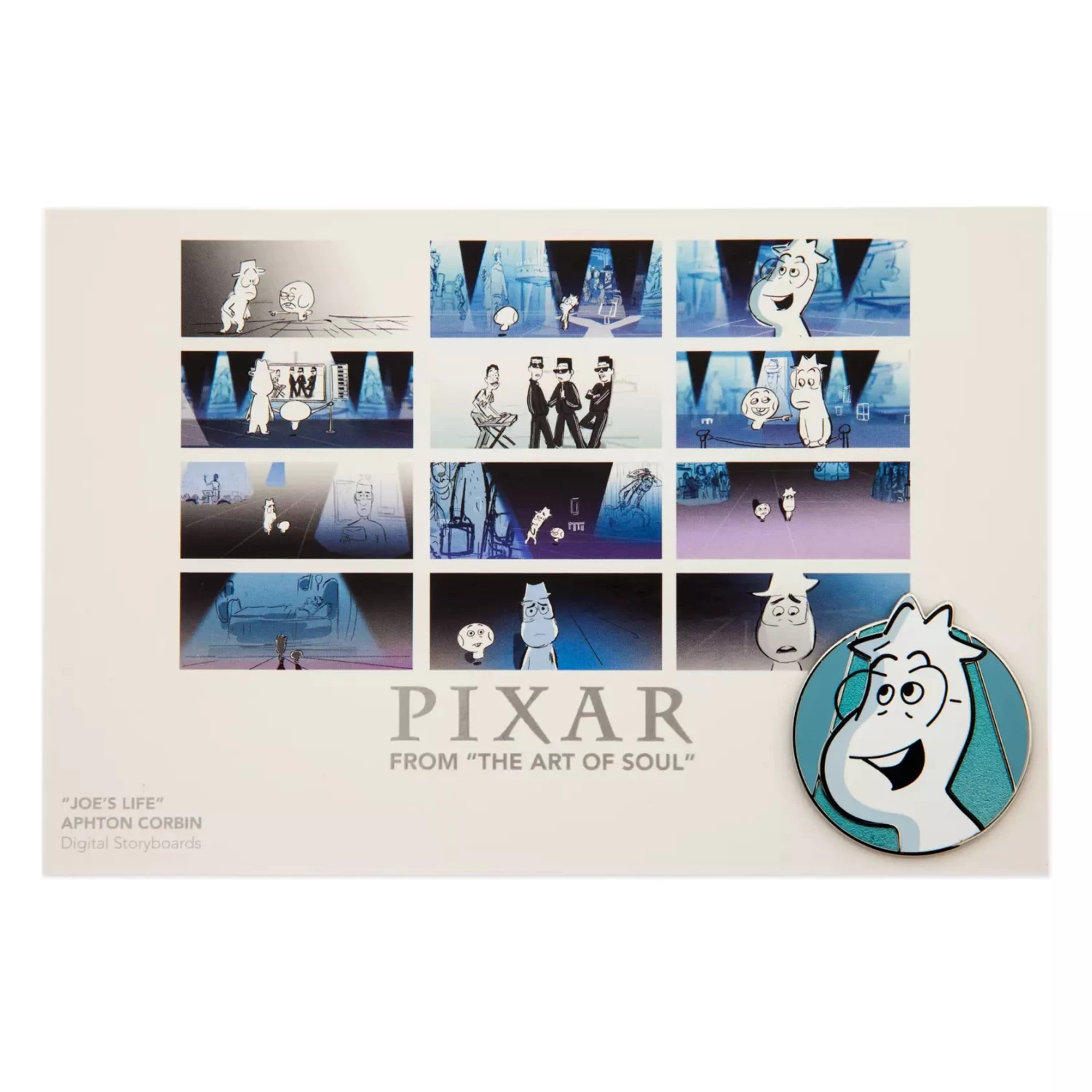 Disney Joe Gardner Pin – The Art Of Soul – Limited Release 4 Disney Joe Gardner Pin – The Art Of Soul – Limited Release - Image 2