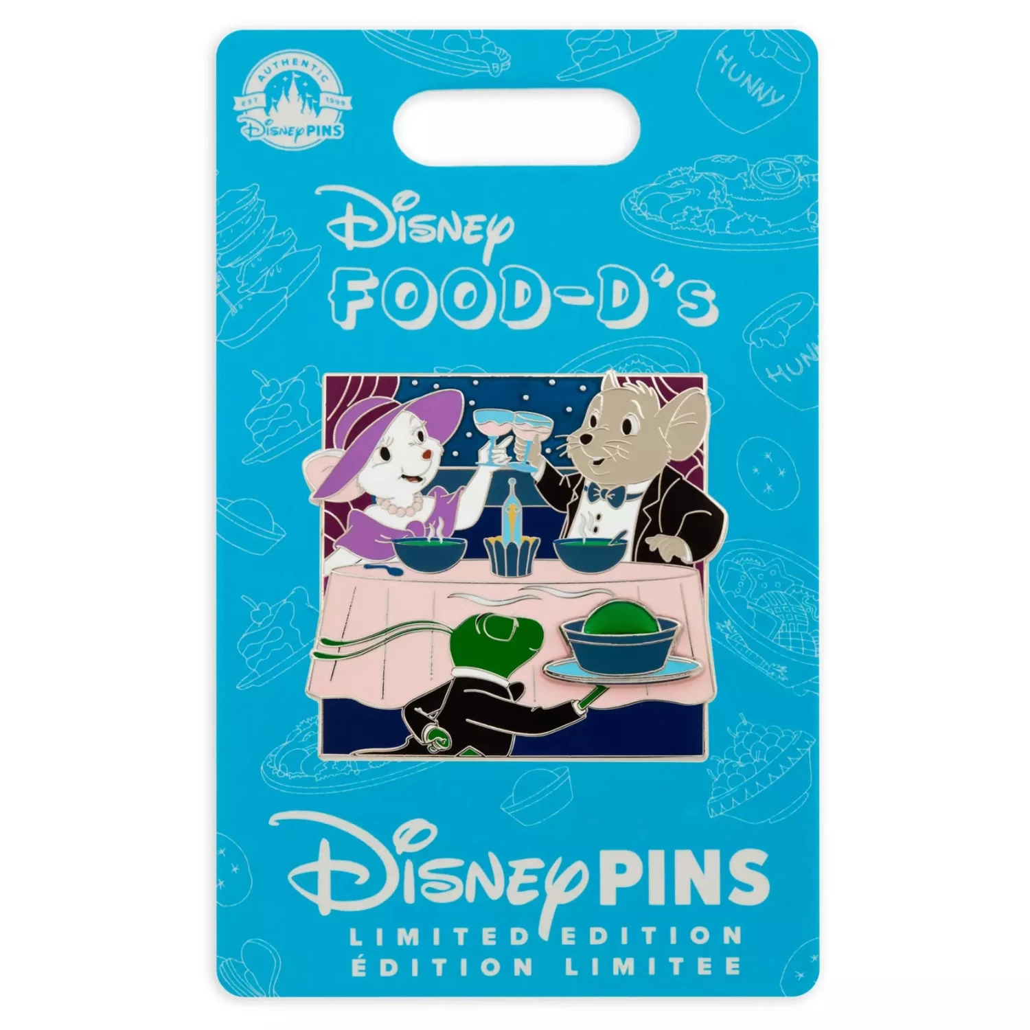 Disney Miss Bianca And Bernard Pin – The Rescuers Down Under – Food-D's 4 Disney Miss Bianca And Bernard Pin – The Rescuers Down Under – Food-D's - Image 2