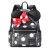 Disney Parks Sequin Minnie Mouse Loungefly Backpack Polka Dots
