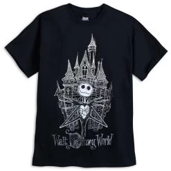 Walt Disney World Jack Skellington Cinderella Castle T-Shirt Small