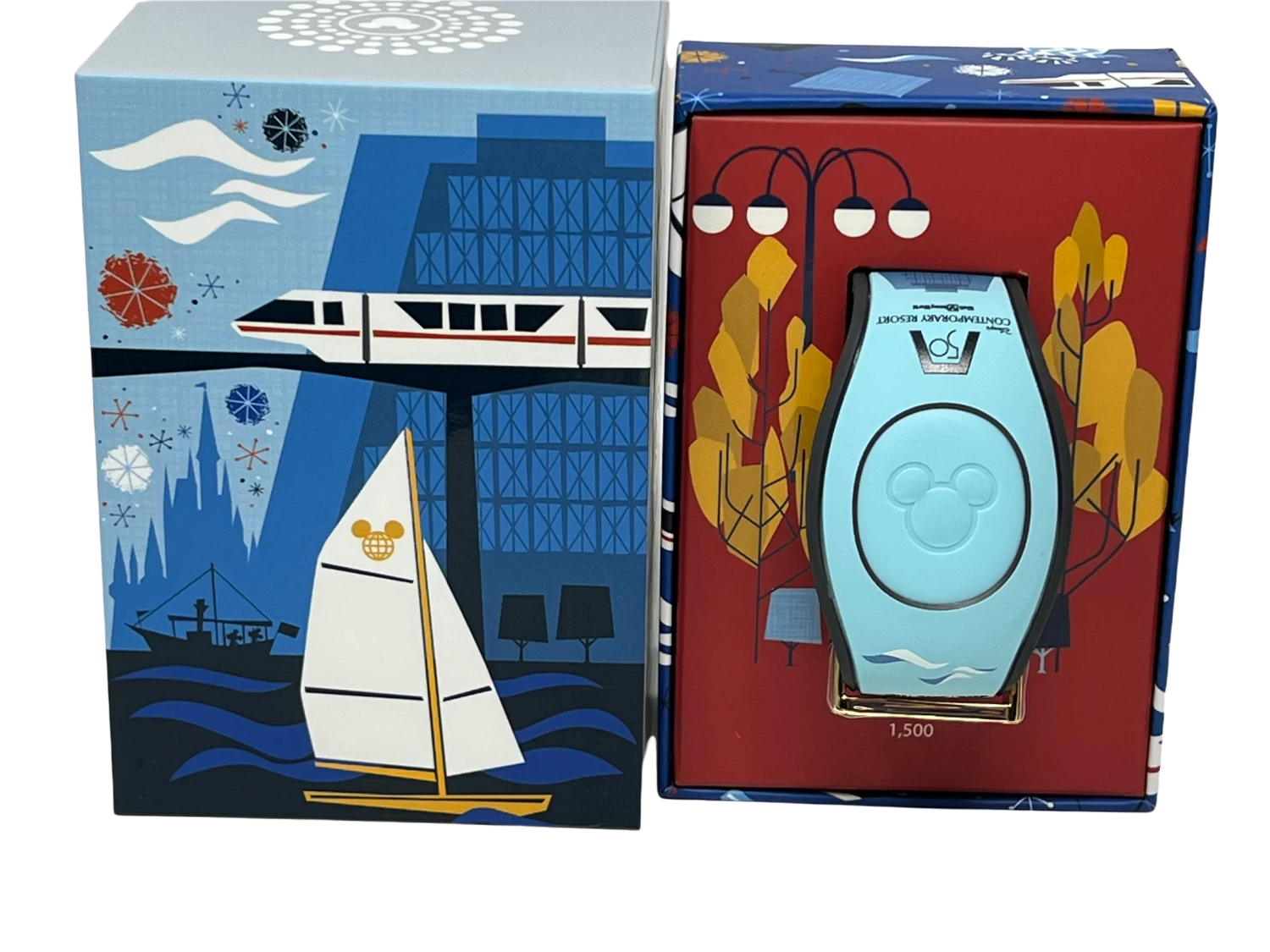 Walt Disney World 50th Anniversary Contemporary Resort Magicband-LE 1500 3 Walt Disney World 50th Anniversary Contemporary Resort Magicband-LE 1500