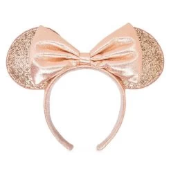 Disney Minnie Mouse Briar Rose Gold Ear Headband