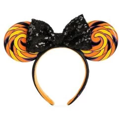 Disney Minnie Mouse Ear Headband With Sequined Bow - Halloween Candy 2020