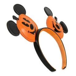 Mickey Mouse Jack-o-Lantern Ear Headband 2020 -Disney Magic Shop 7505057374071 2 eee58257 6a0c 42ec 979f 97e584b5692d