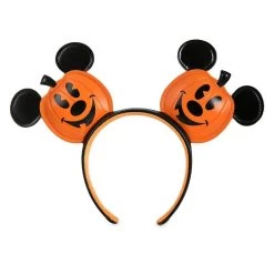 Mickey Mouse Jack-o-Lantern Ear Headband 2020