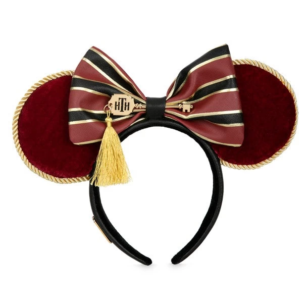 Disney Hollywood Tower Of Terror Minnie Mouse Ear Headband By Loungefly 3 Disney Hollywood Tower Of Terror Minnie Mouse Ear Headband By Loungefly