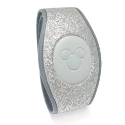 Disney Parks MagicBand 2 – Sparkly Silver Glitter