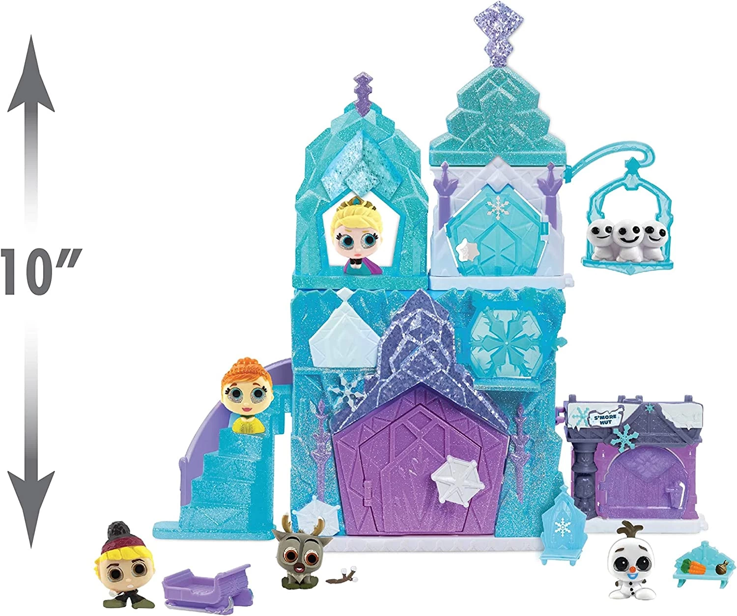 Disney Doorables Deluxe 15-Piece Frozen Ice Palace Playset, Amazon Exclusive 4 Disney Doorables Deluxe 15-Piece Frozen Ice Palace Playset, Amazon Exclusive - Image 2