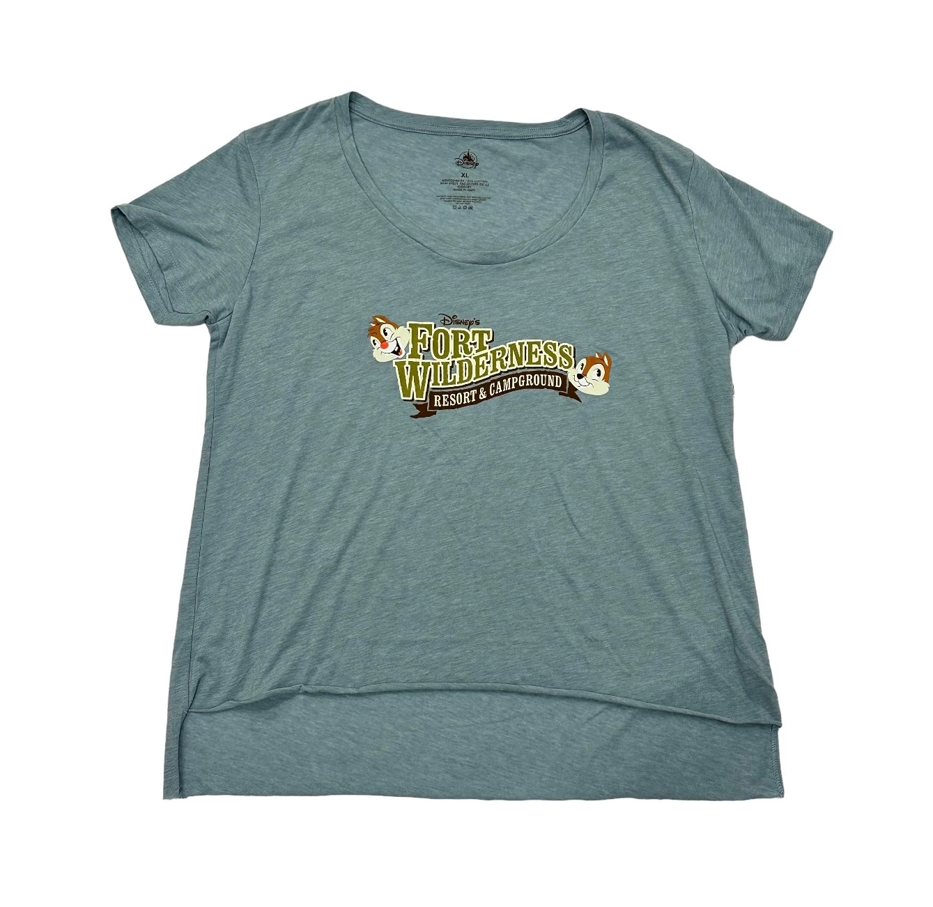 Disney Fort Wilderness Resort Chip N Dale Ladies Shirt 3 Disney Fort Wilderness Resort Chip N Dale Ladies Shirt
