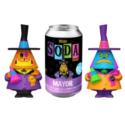 FUNKO : Mayor (Black Light) - The Nightmare Before Christmas Exclusive Vinyl Soda