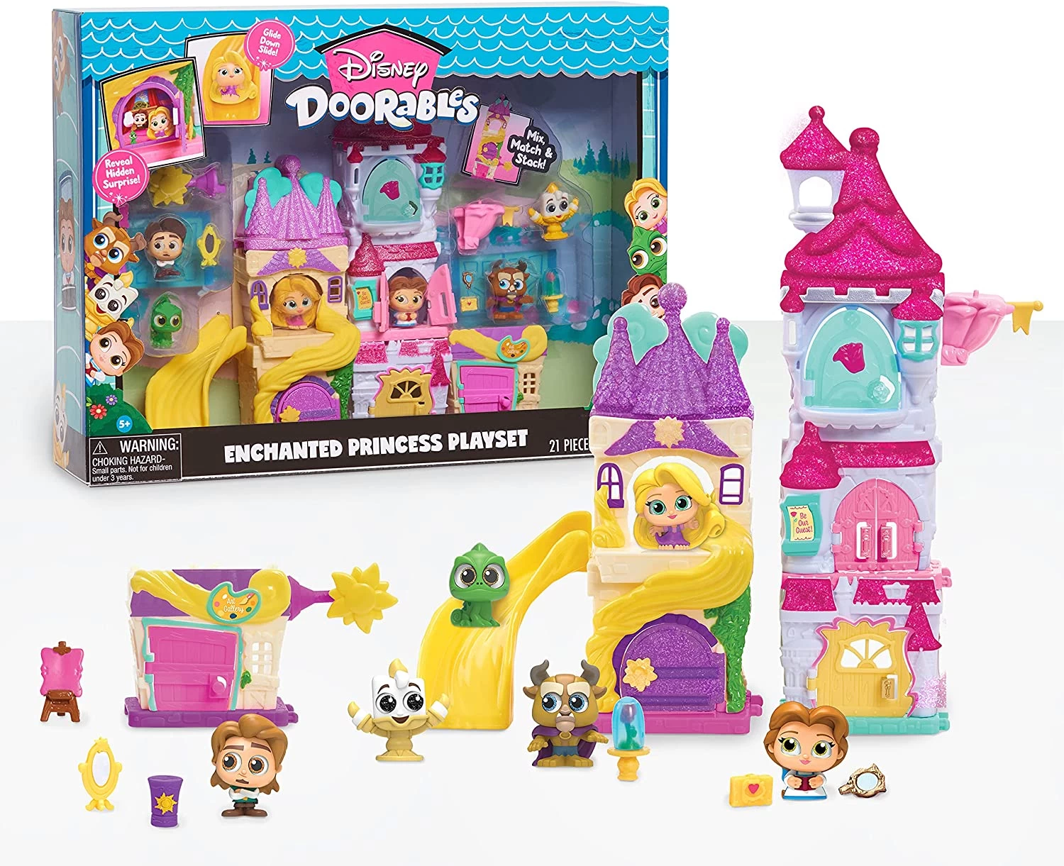 Disney Just PlayDoorables Enchanted Princess Playset, Amazon Exclusive 3 Disney Just PlayDoorables Enchanted Princess Playset, Amazon Exclusive