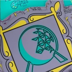 Disney Epcot Festival Of Arts 2022 Figment Loungefly Tote -Disney Magic Shop 92420s4