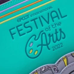 Disney Epcot Festival Of Arts 2022 Figment Loungefly Tote -Disney Magic Shop 92420s5