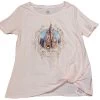 Walt Disney World 50th Anniversary Castle Knotted Ladies Shirt