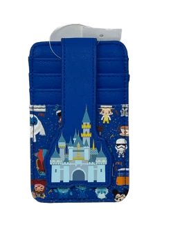 Disney Castle Park Icons Loungefly Credit Card Wallet