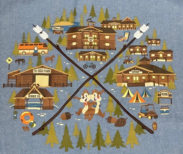 Disney Fort Wilderness Resort Chip And Dale 50th Anniversary Shirt 7 Disney Fort Wilderness Resort Chip And Dale 50th Anniversary Shirt - Image 5