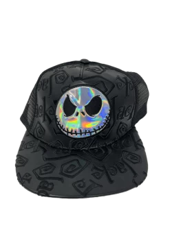 Disney NBC Jack Skellington Flat Bill Baseball Hat For Adults