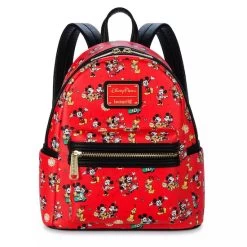 Loungefly: Mickey & Minnie Runaway Railway Mini Backpack - Disney Parks Exclusive