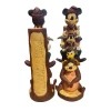Disney Mickey & Friends Totem Pole Figure - Wilderness Lodge Exclusive