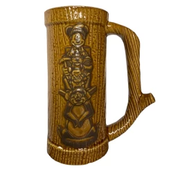 Disney Mickey & Friends Totem Pole Stein Mug - Wilderness Lodge Exclusive