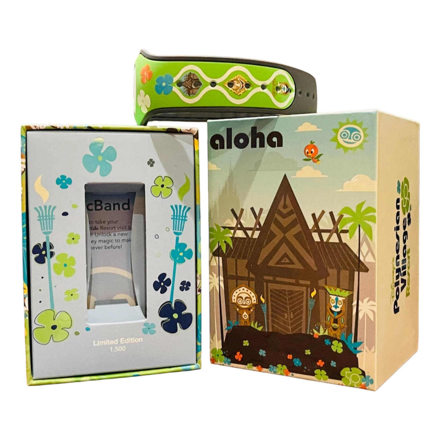 Disney WaltWorld 50th Anniversary Polynesian Magicband 2 3 Disney WaltWorld 50th Anniversary Polynesian Magicband 2