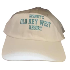 Disney Old Key West Baseball Cap White -Parks Exclusive
