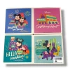 Disney Contemporary Resort Minnie And Mickey Ceramic Coaster Set Of 4 -Disney Magic Shop PhotoRoom 20230825 122459