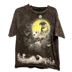 Disney NBC Jack Skellington Oogie Glow In The Dark Shirt