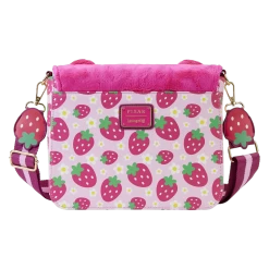 Loungefly Toy Story Lotso Plush Berry Strap Crossbody Bag -Disney Magic Shop WDTB2801 LFDISNEYTOYSTORYLOSTSOPLUSHBERRYSTRAPCROSSBODYBAG0422BACK