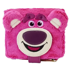 Toy Story Lotso Plush Bifold Wallet - Loungefly.com Exclusive