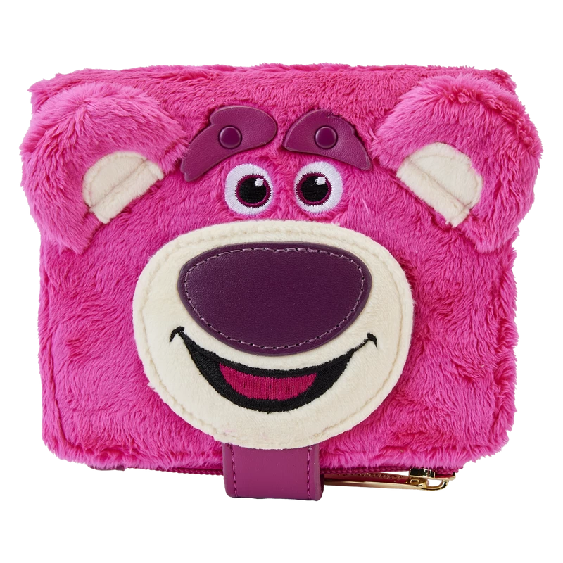 Toy Story Lotso Plush Bifold Wallet - Loungefly.com Exclusive 3 Toy Story Lotso Plush Bifold Wallet - Loungefly.com Exclusive