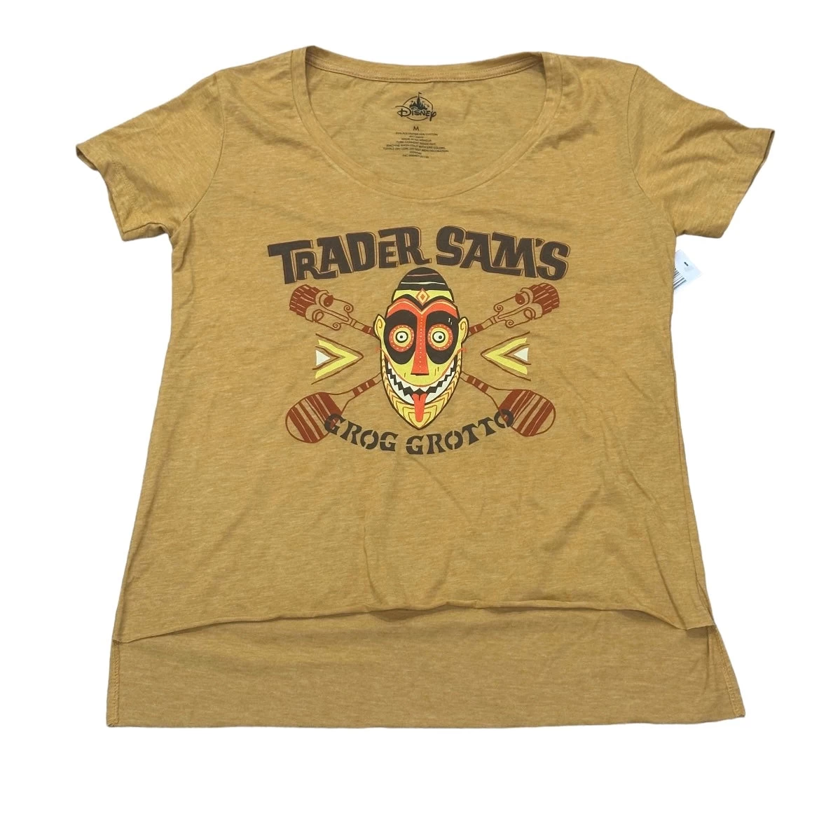 Disney Polynesian Resort Trader Sam’s Grog Grotto Mask Ladies Shirt 2 Disney Polynesian Resort Trader Sam’s Grog Grotto Mask Ladies Shirt